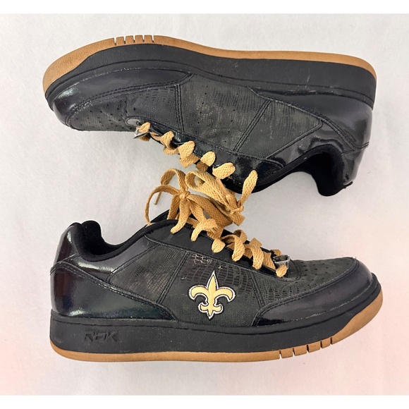 Reebok Official NFL Saints Theme Rare tennis Shoes/Sneaker, 9 - Picture 5 of 8